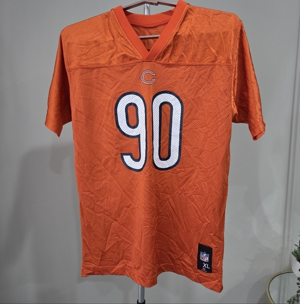 NFL Orange Kids Jersey with Number 90 Peppers Sz.XL